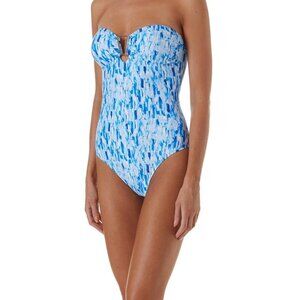 NWT Melissa Odabash Argentina Waterfall One piece Swimsuit